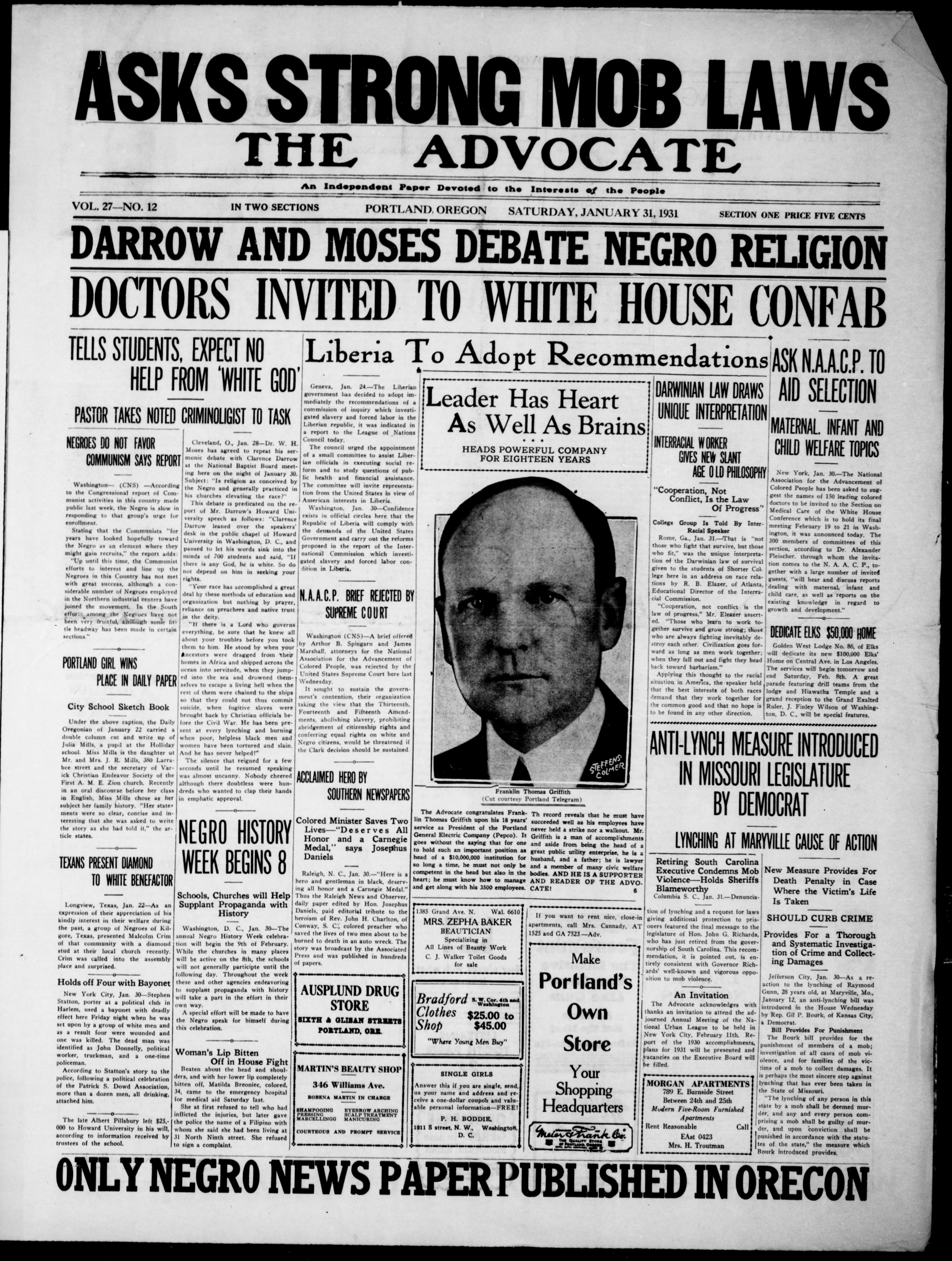 120 years ago, 'The Advocate' became a voice for Black Oregonians