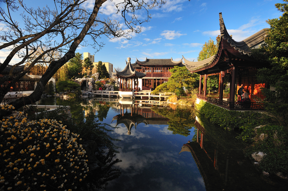 Dress Han  Lan Su Chinese Garden