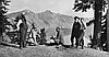 Crater Lake, Steel, Will G., and prominent Oregonians at, OrHi23615 and bb000360