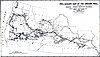 Oregon Trail map, 1940