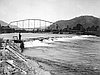 Southern Pacific Railroad bridge over the Rogue River, Grants Pass, c.1906