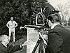 Journalist Tom McCall on camera