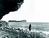 Fort Rock Cave opening, 1966