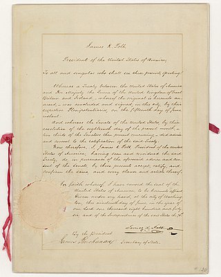 Oregon Treaty, 1846